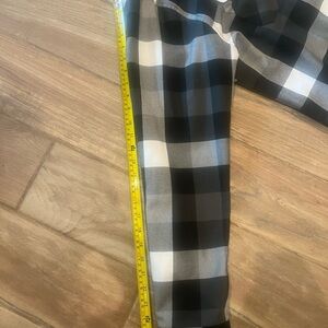 DIXXON Black and White Plaid Shirt